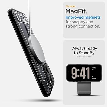 iPhone - zero Amazon.com: Spigen Ultra Hybrid MagFit Direct Digital